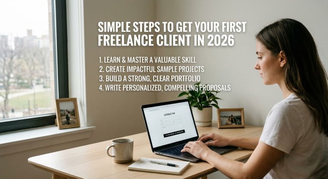 How to Get Your First Freelance Client in 2026